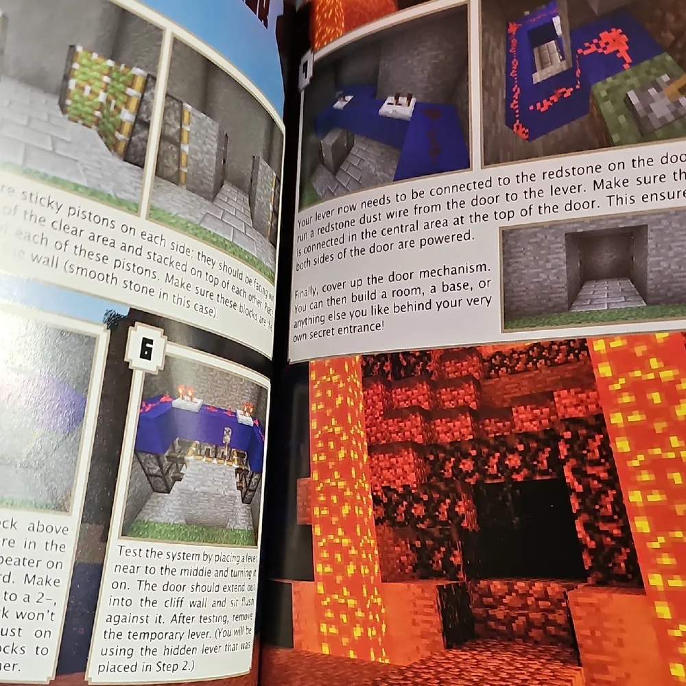 Mincraft Construction and Redstone Paperback Handbooks